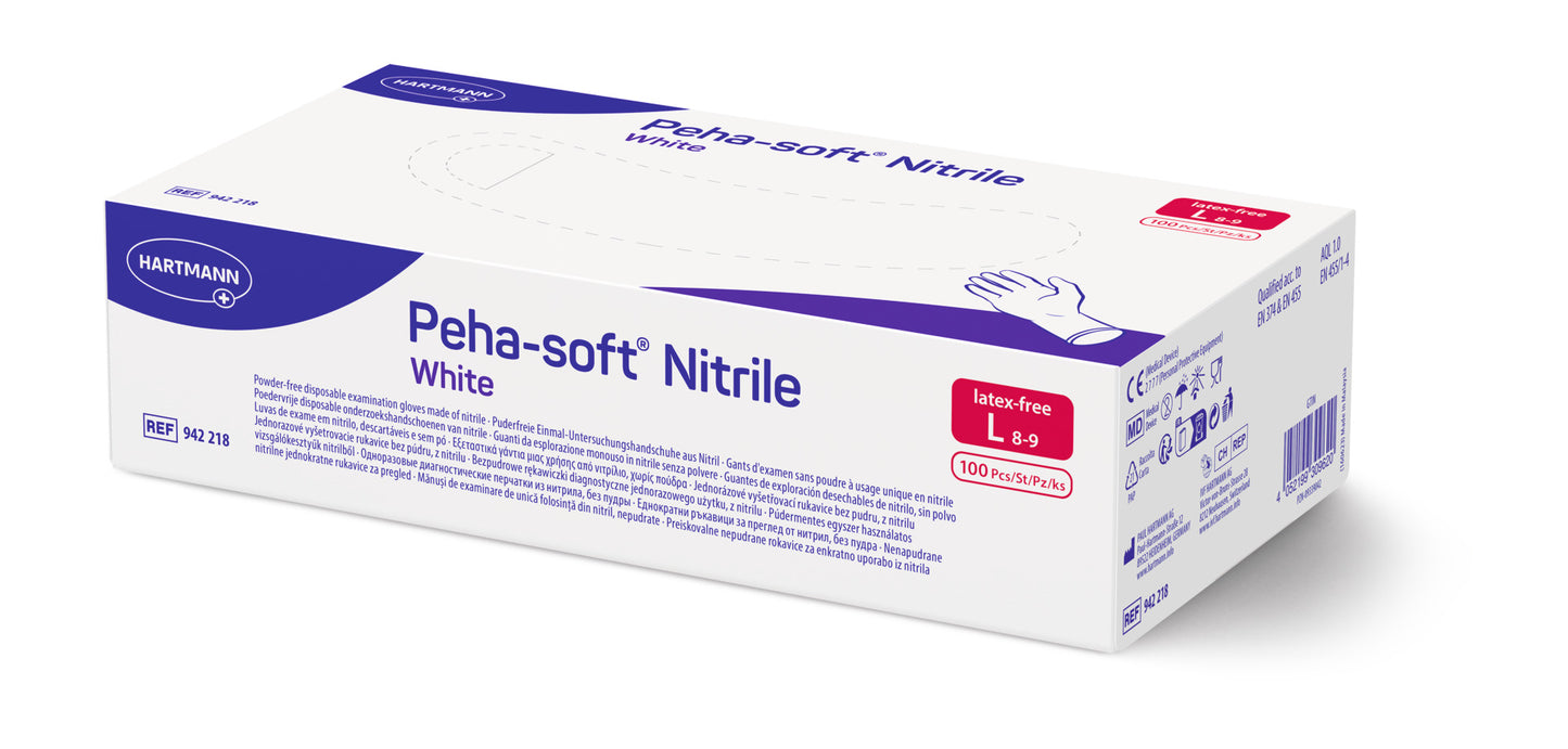 Peha-soft® Nitrile White 100 Stk.