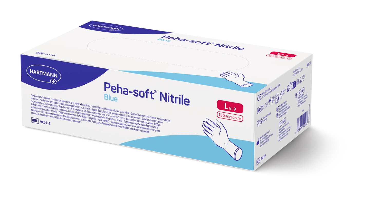 Peha-soft® Nitrile Blue  150 Stk.