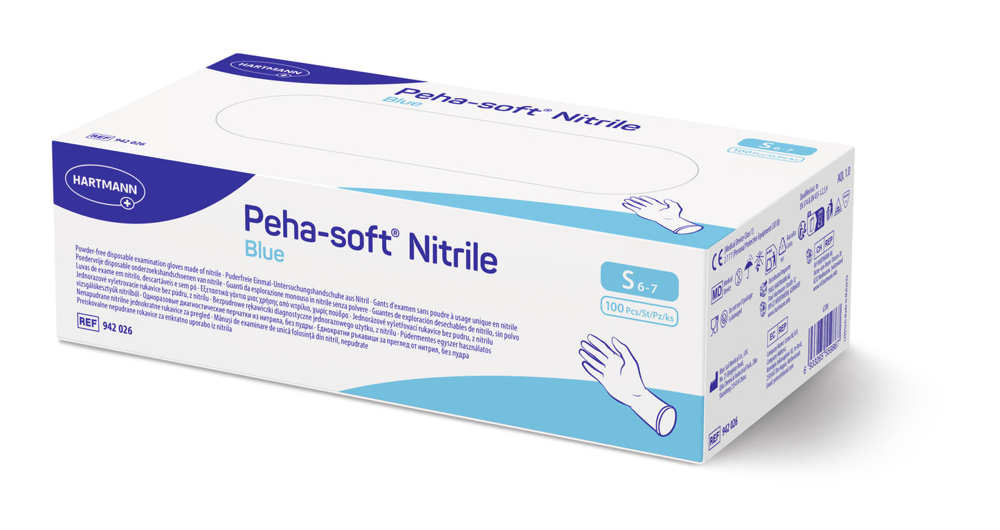 Peha-soft® Nitrile Blue  100 Stk.