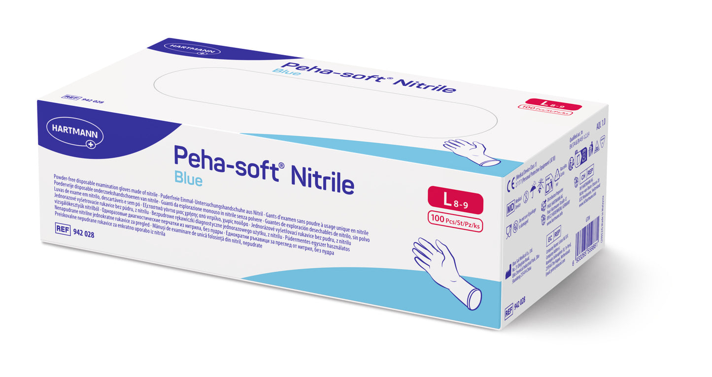 Peha-soft® Nitrile Blue  100 Stk.