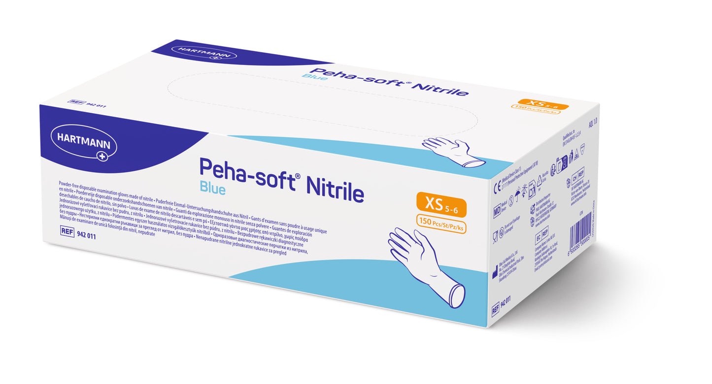 Peha-soft® Nitrile Blue  150 Stk.