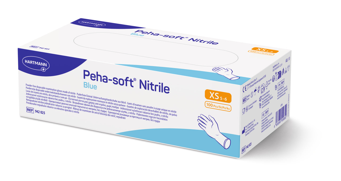 Peha-soft® Nitrile Blue  100 Stk.