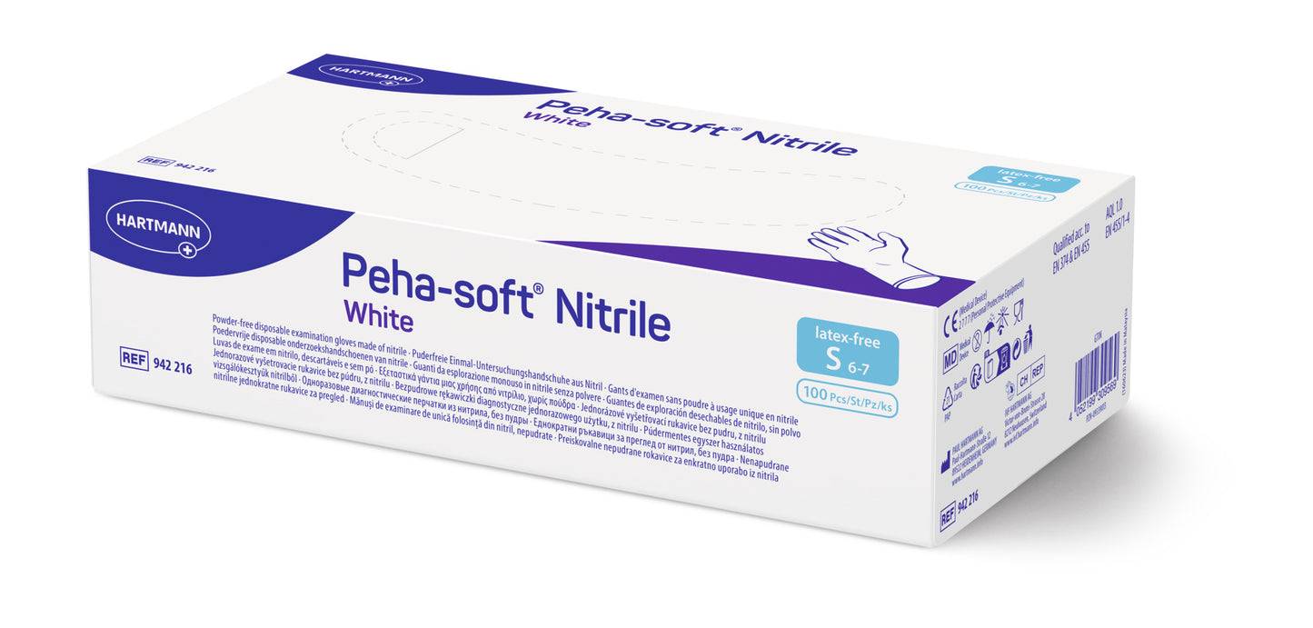 Peha-soft® Nitrile White  100 Stk.